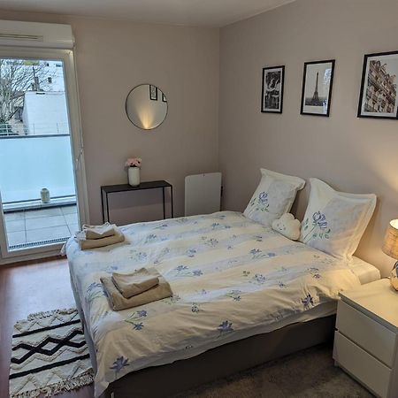 Appartement 80M2, Terrasse Sud, Metro 7 Direction Louvre A 8Minutes, Parking Sous-Sol, Proche Paris-Bercy Ivry-sur-Seine Luaran gambar
